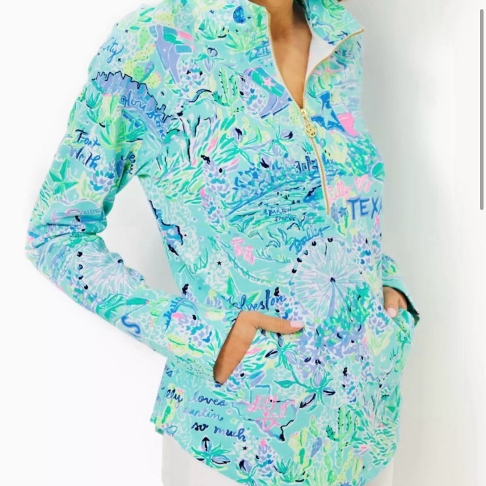 Lilly Pulitzer Texas Popover